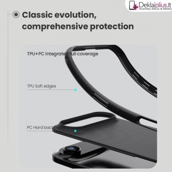 Nillkin Frosted shield plastikinis dėklas - juodas (Apple Iphone Air) Nillkin Frosted shield plastikinis dėklas - juodas (Apple Iphone Air)
